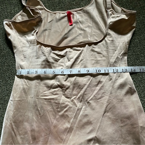 Spanx SLIMPLICITY Underbust Mid Thigh Bodysuit Shaper One Piece Sz XL - Picture 4 of 7